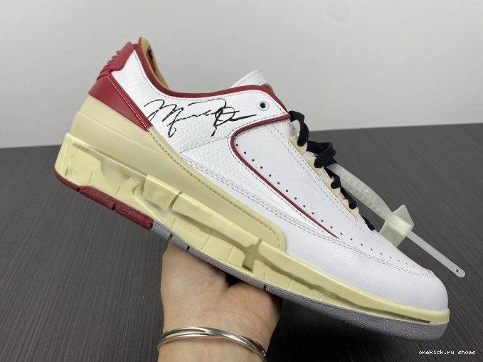 Cheap Red Low DJ4375-106 Off-White SP Jordan White Retro 2 0814